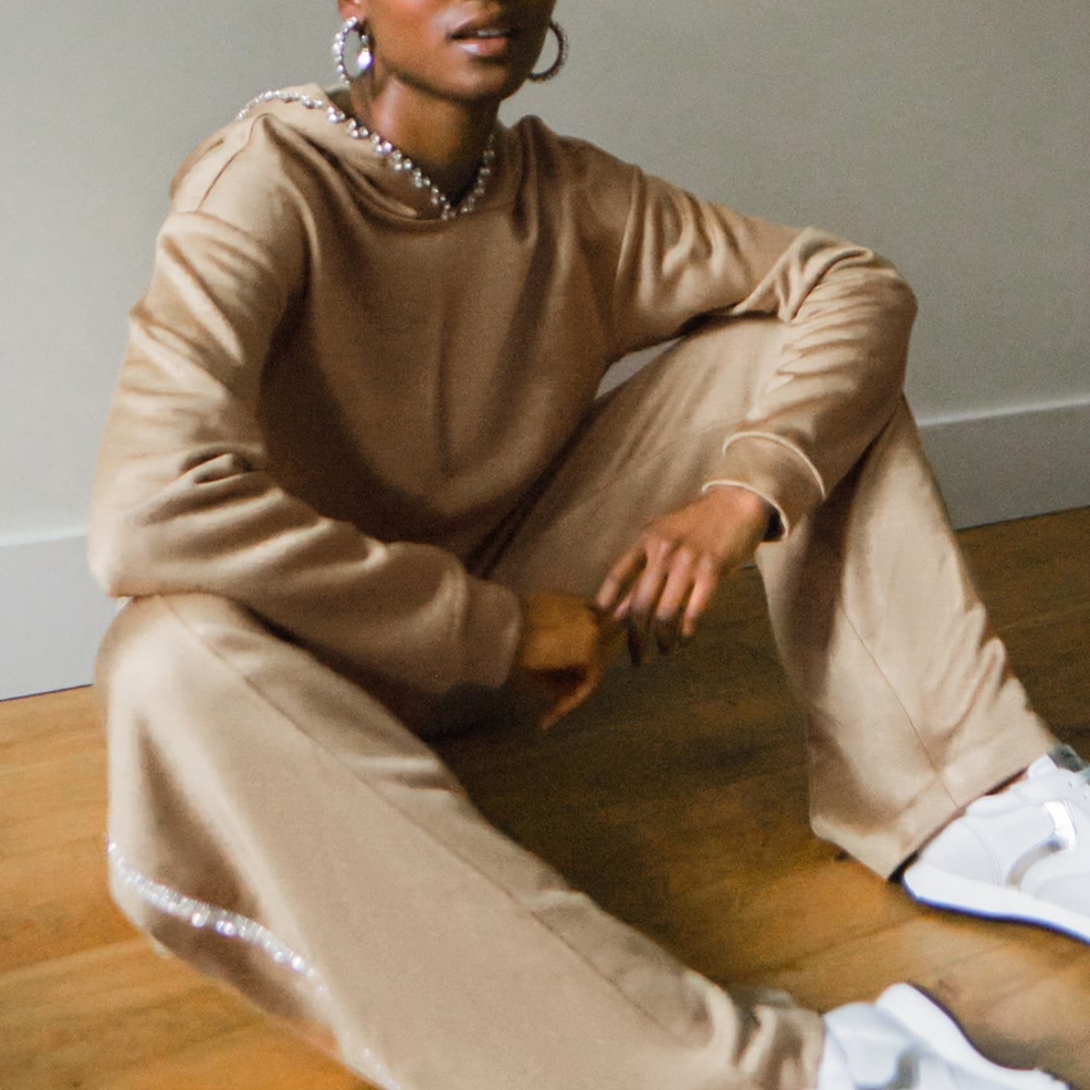 NWT embelished Area hoodie